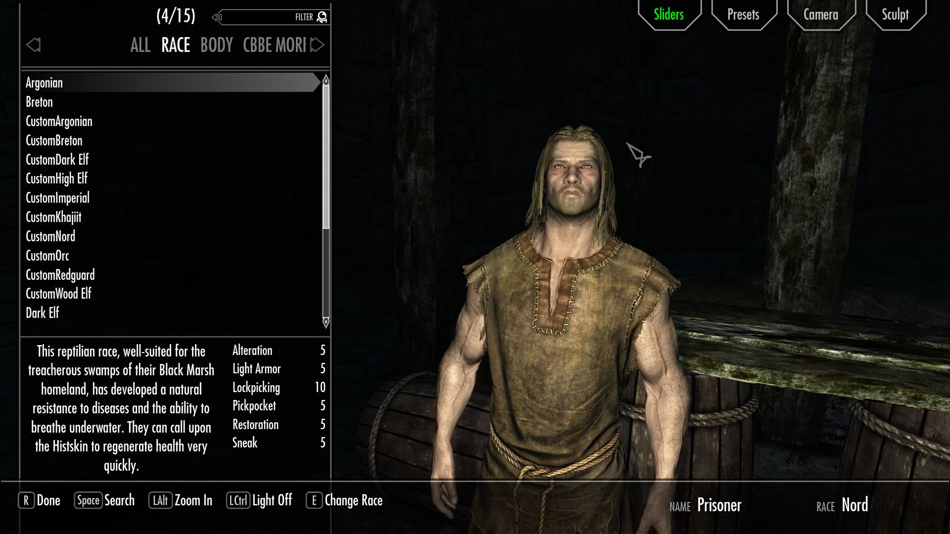 Vanilla Body Reference for Outfit Studio BodySlide at Skyrim