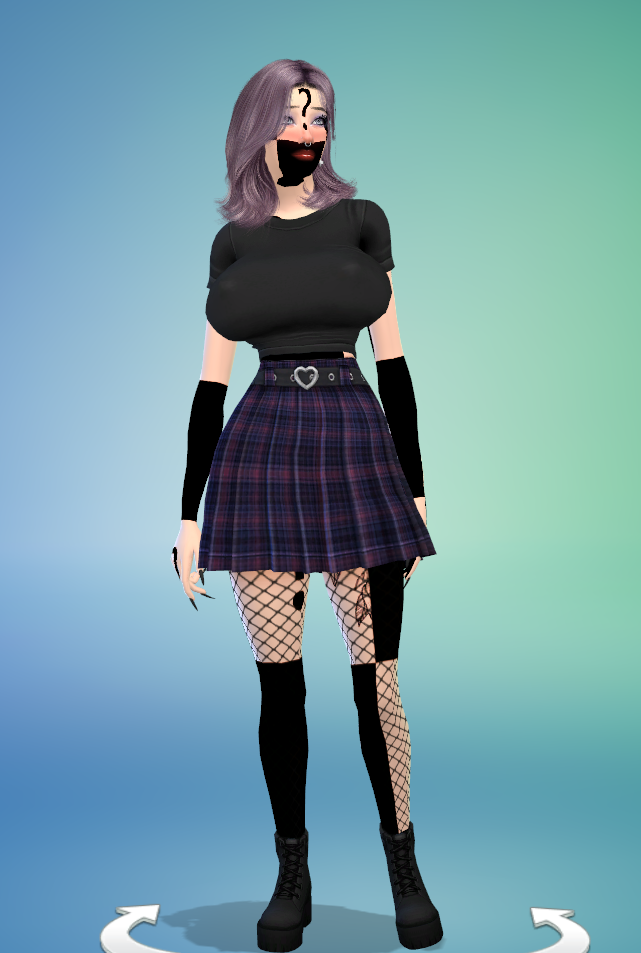 Zoey Miller Big Titty Egirl Goth Model [Sims 4] The Sims 4 Sims LoversLab
