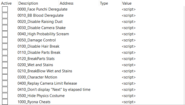 Cheat Engine mod to change facial expression - Dead or Alive 6 - LoversLab