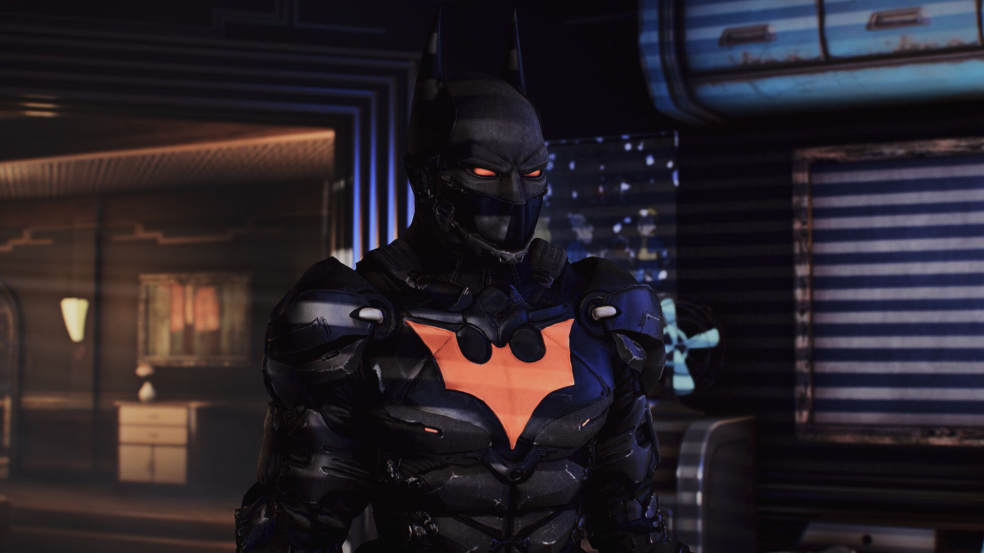 Batman Arkham Origins Batman Beyond Mod 