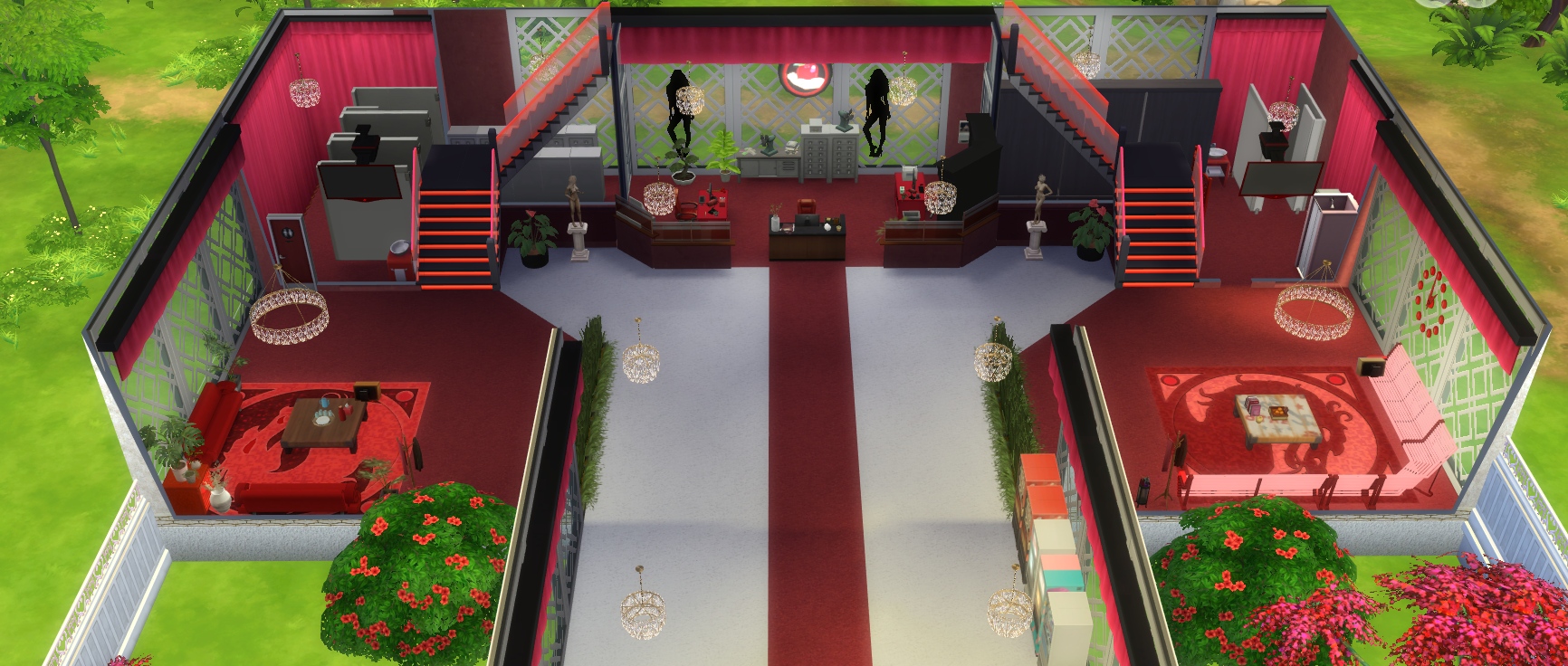 My Stripclubs, Brothels, and other Kinky Lots i build for Sims 4 -  Downloads - The Sims 4 - LoversLab