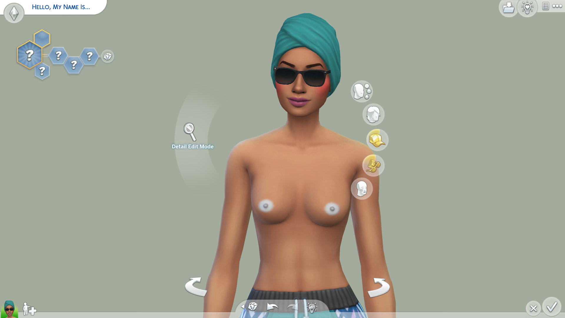 Sims 4 nipples