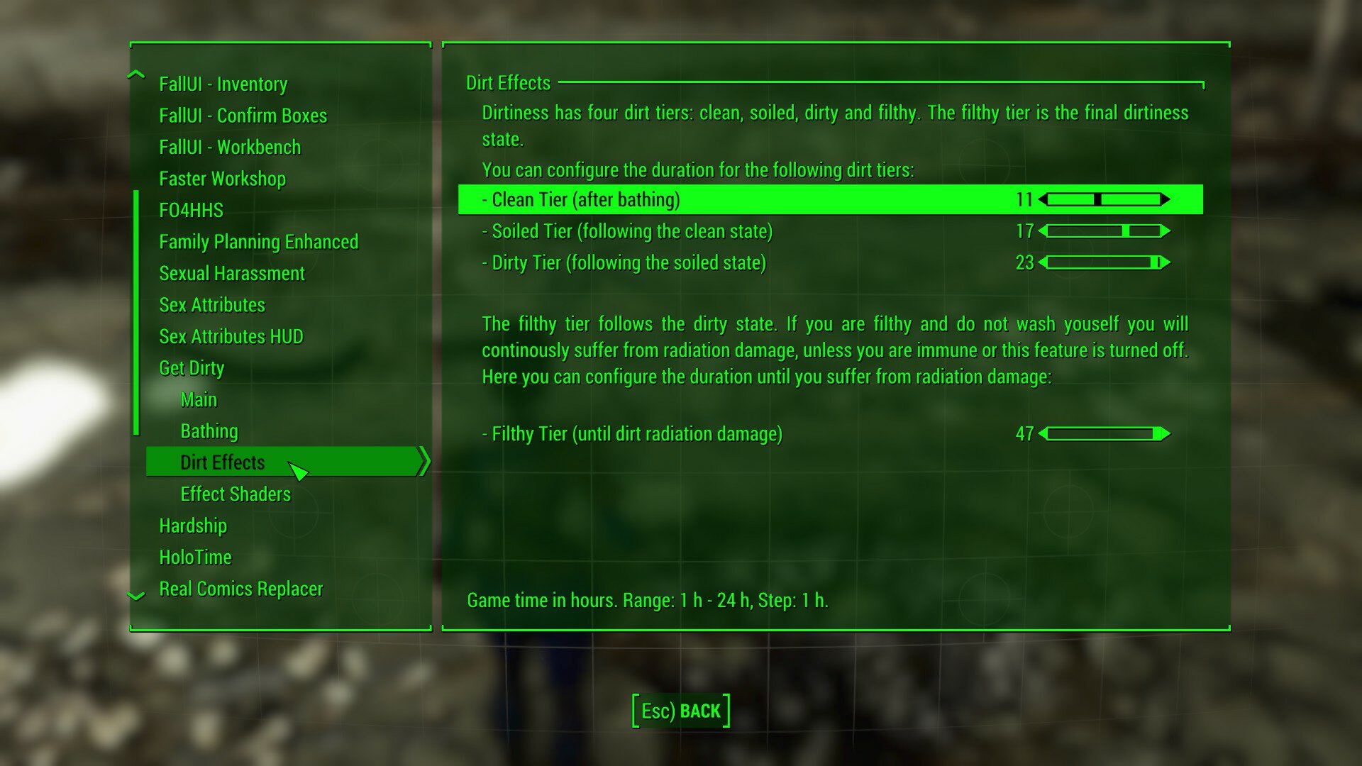 AAF Dirty Sex or Get Dirty] The character gets dirty too soon after  bathing. - Fallout 4 Technical Support - LoversLab