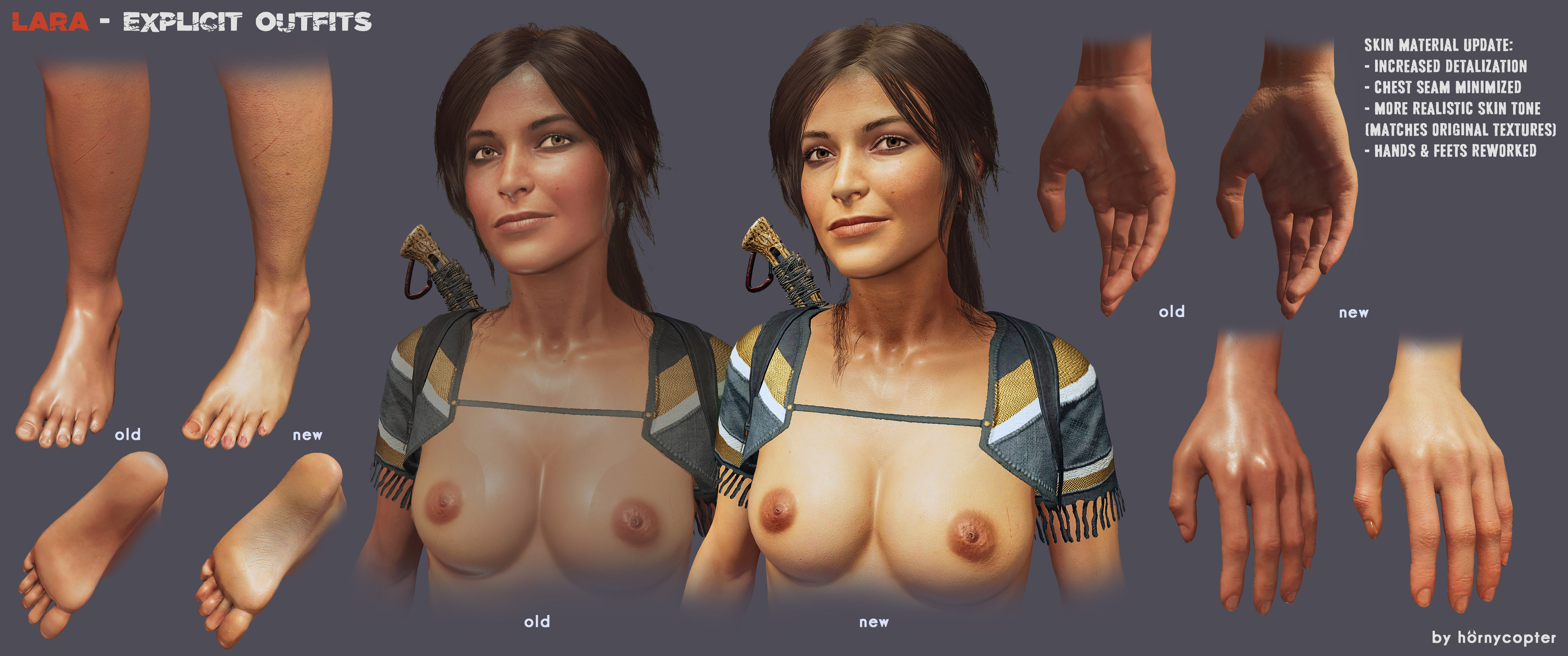 Shadow of the tomb raider nude mods