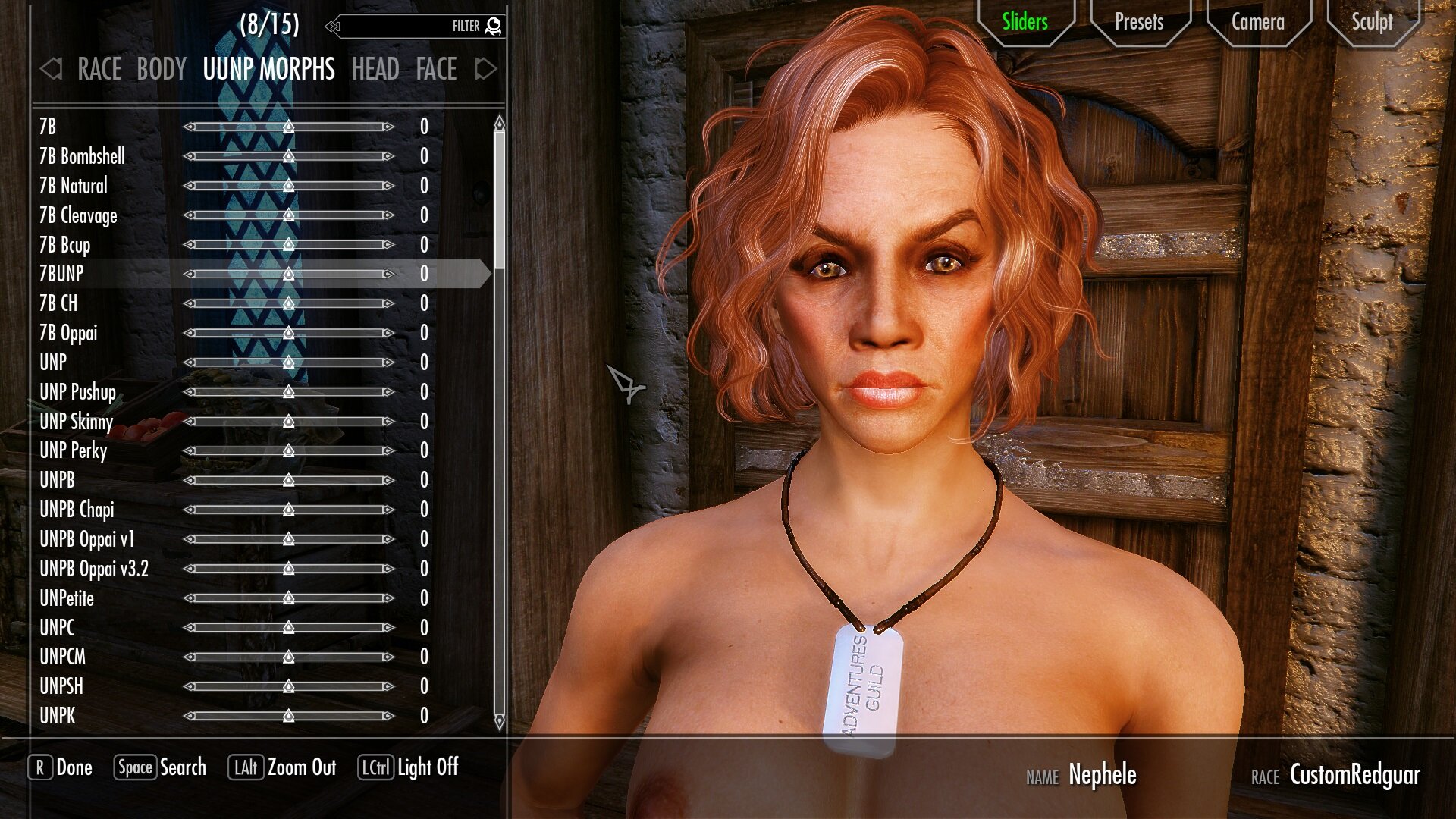 Breast size does not change HELP FRIENDS Skyrim Technical