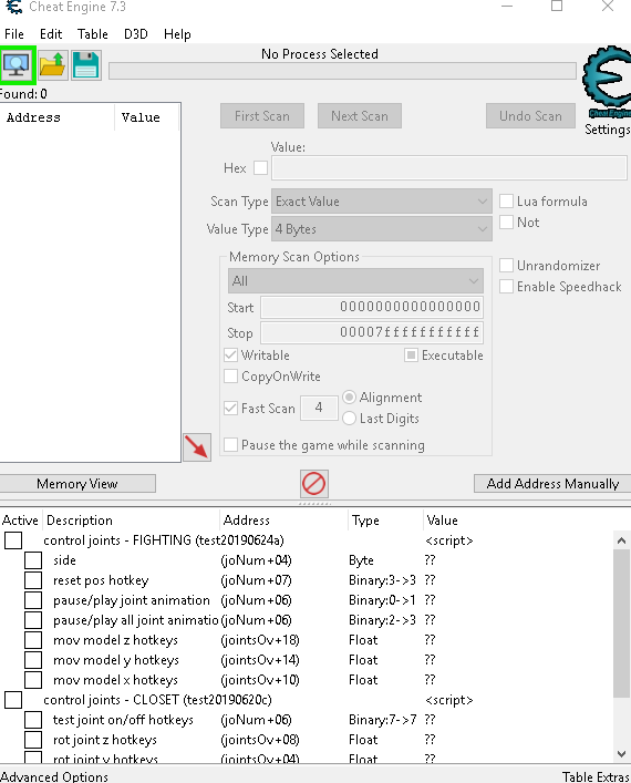 Cheat Engine :: View topic - CE 7.3