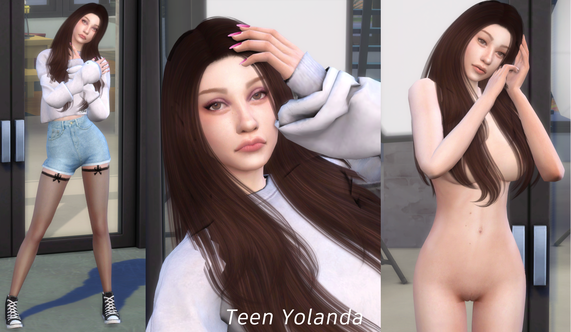✨​New sims download Teen Yolanda added!​✨​ - The Sims 4 - Sims - LoversLab