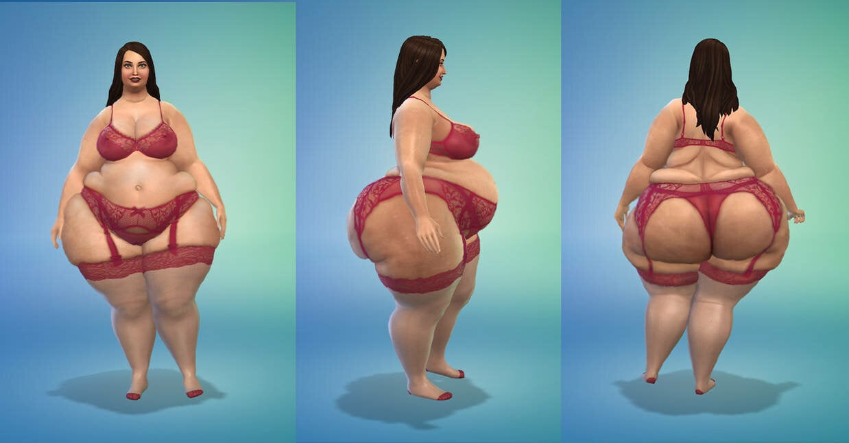 Realistic body folds and fat body - Request and Find - The Sims 4