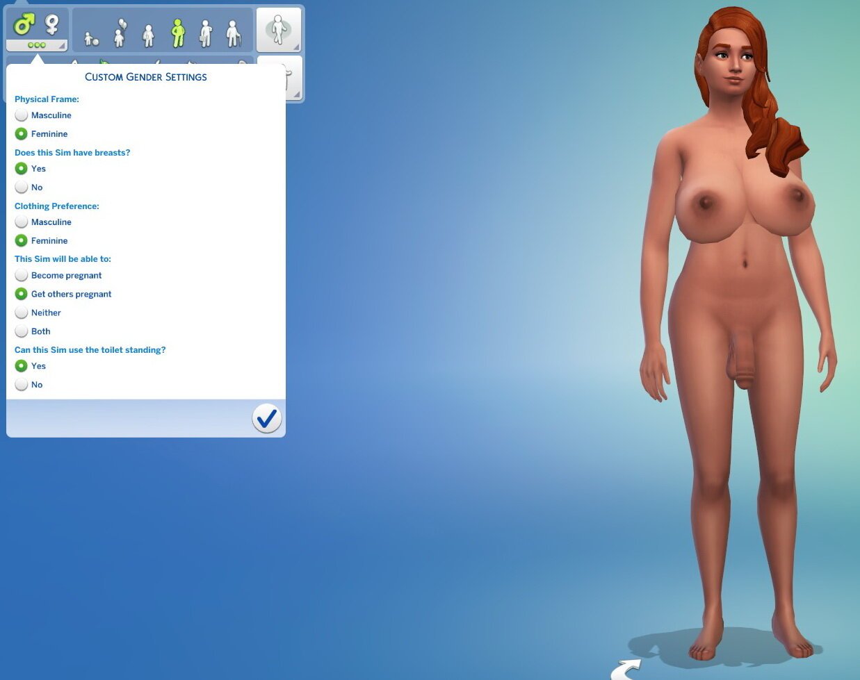 Need A Female Breast Skeleton For A Man For Wickedwhims M → W Request And Find The Sims
