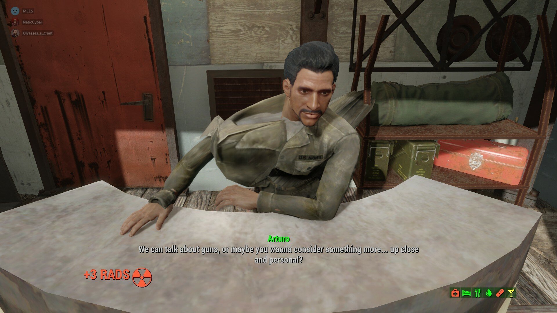 Smutty Fallout Quest: Likely a fallout