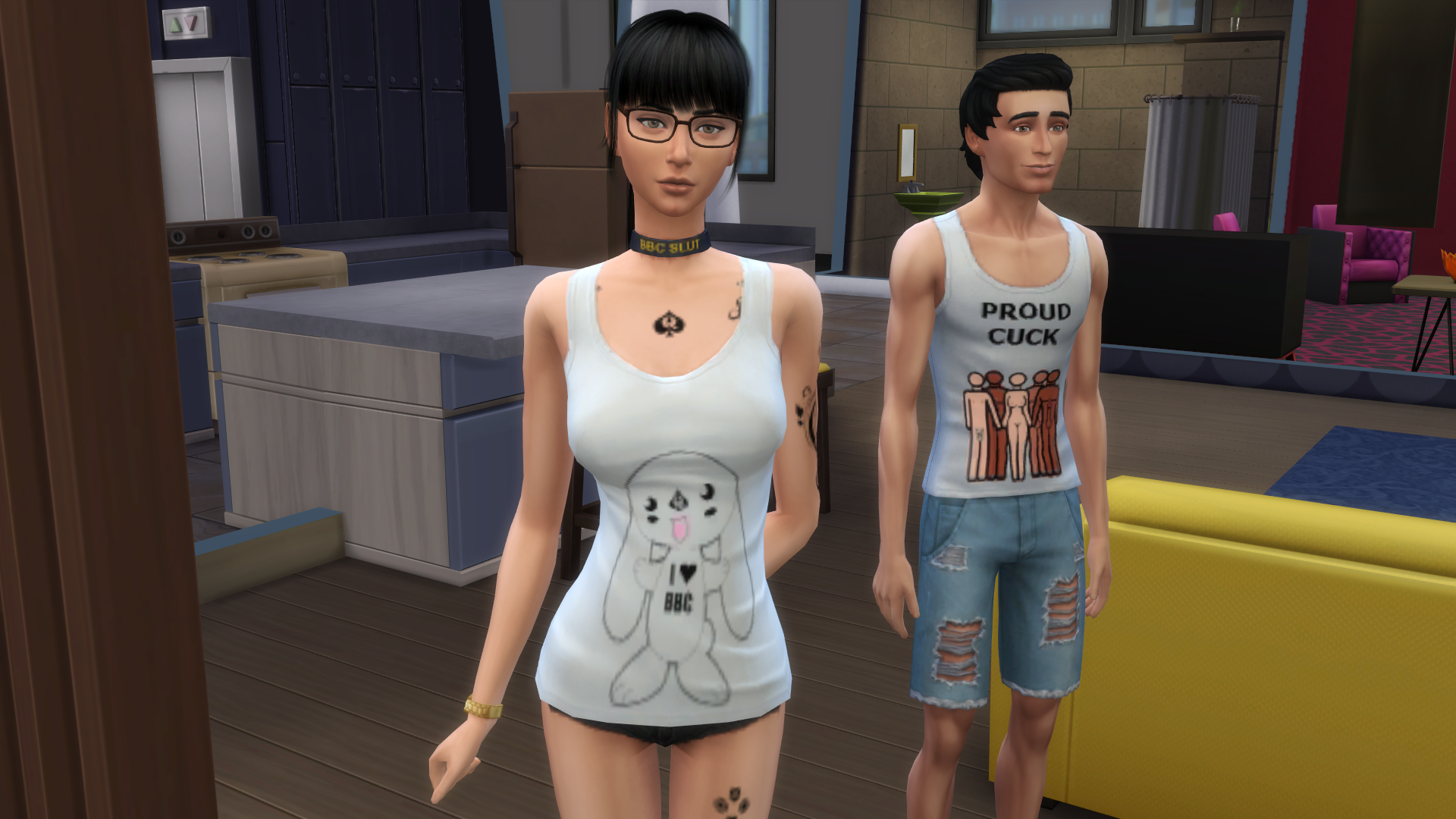 The Best Interracial And Cuckold Cc Page 7 Request And Find The Sims 4 Loverslab