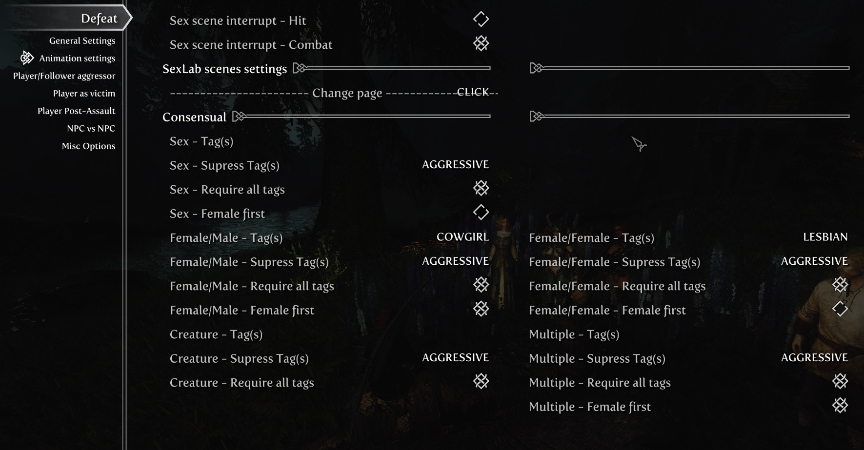 Some creature animations wont load in! (Sexlab Defeat Problem