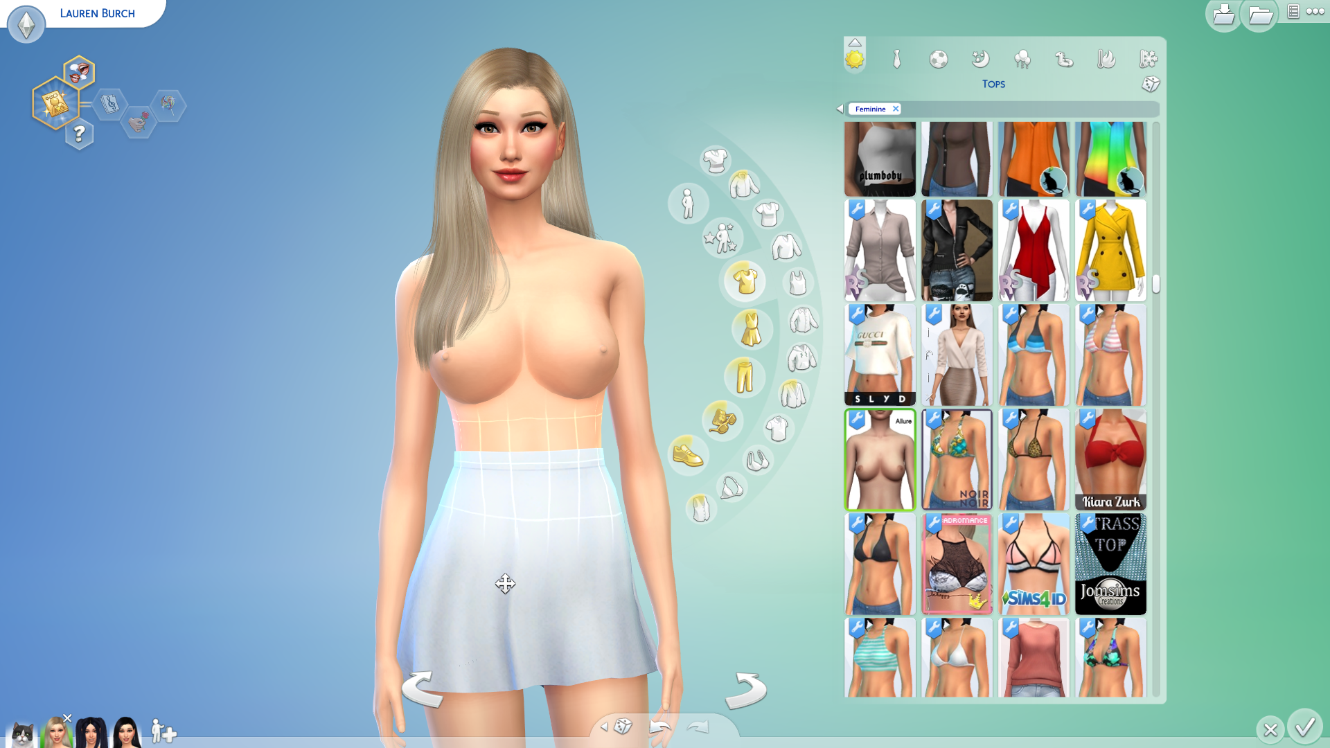 Sims 4 Sopor S Allure A Revised Breast Mesh Nipple Piercings 24