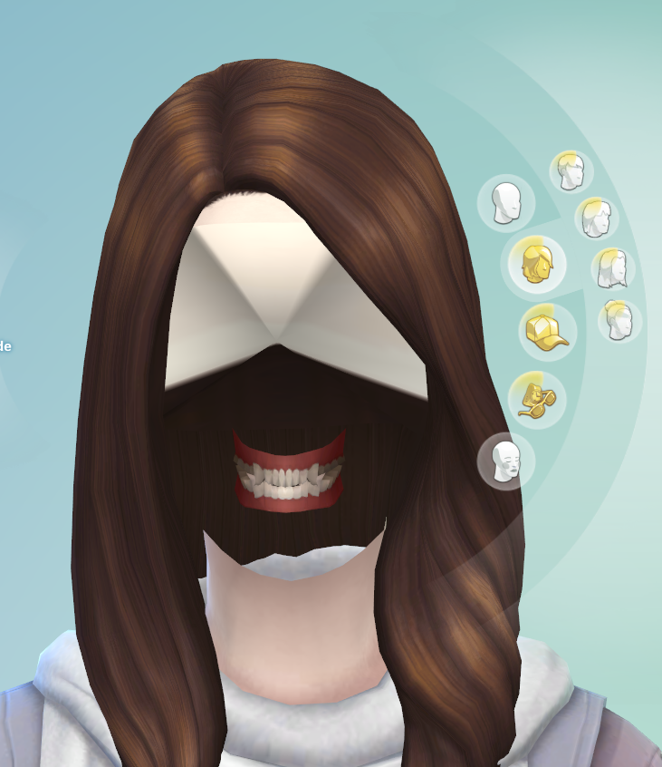 Help! Random Missing face glitch The Sims 4 Technical Support LoversLab