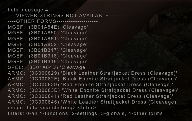 Debuff help - Technical Support - Skyrim: Special Edition - LoversLab