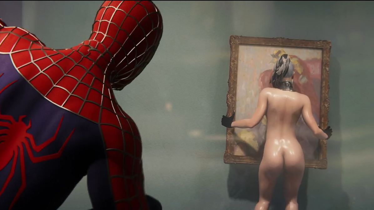 Spiderman nude mod