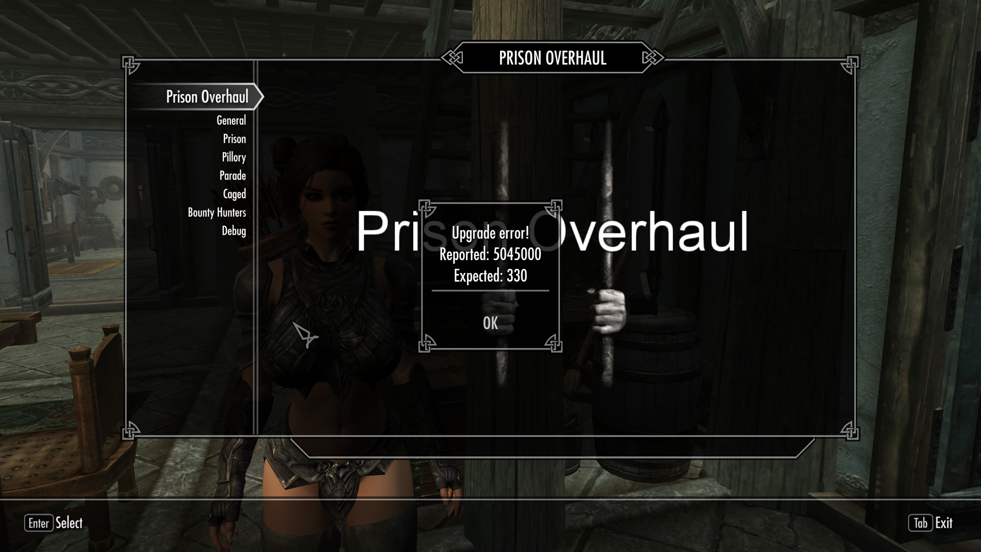 Prison Overhaul not working Skyrim Technical Support LoversLab