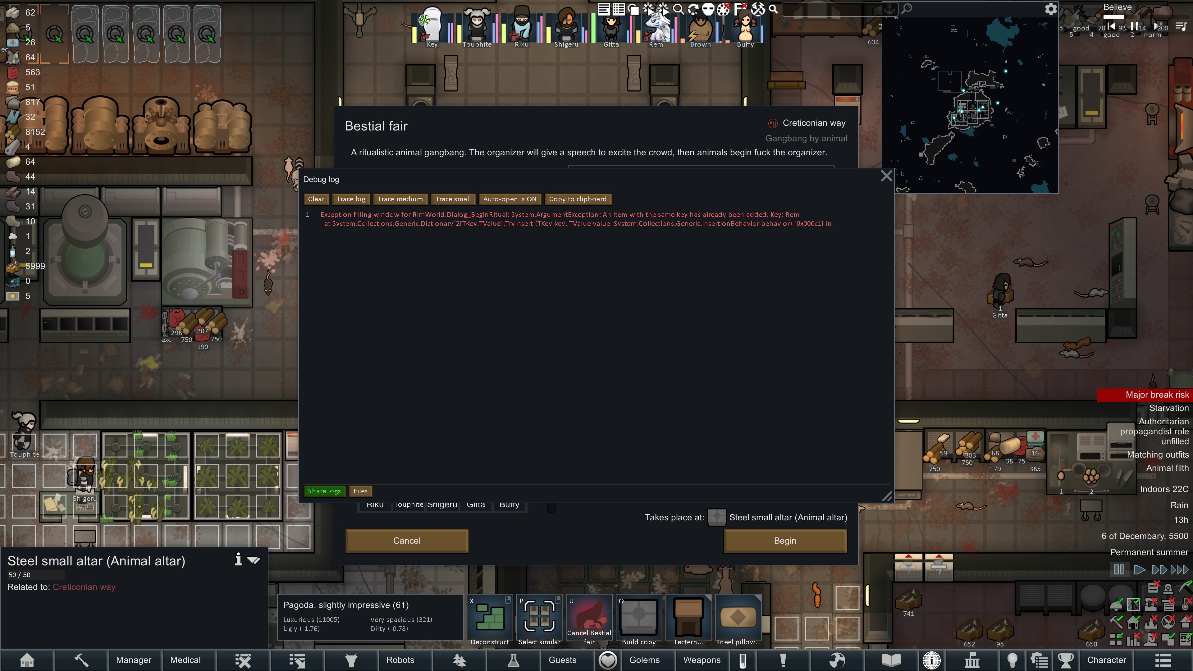 Hello! I have a bug where my pawn died, but it's corpse continues to act as  it's alive. How do I fix this bug? : r/RimWorld