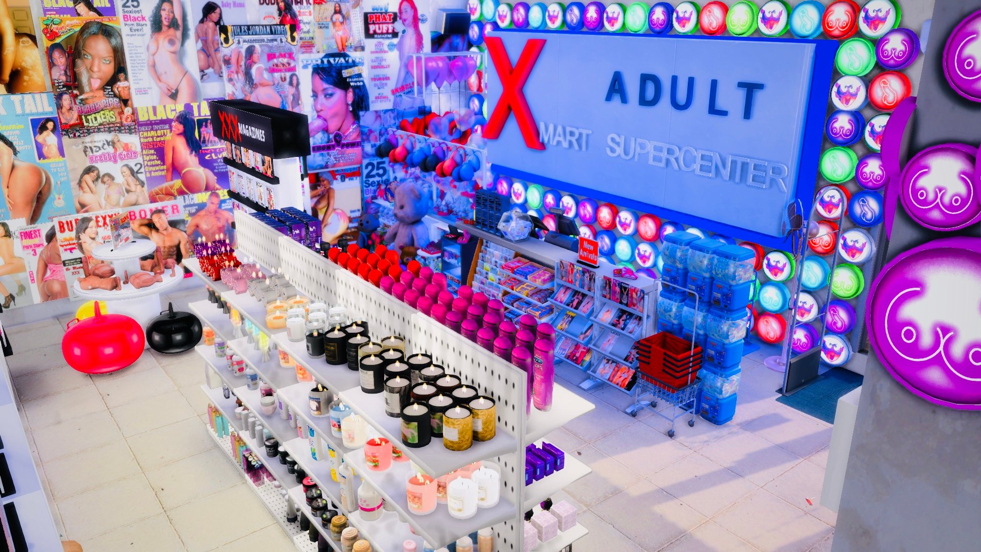 Xmart Adult Super Center Build Download ️‍🔥🔞🌀sims 4 Functional Adultsex Store Coolwhipp22