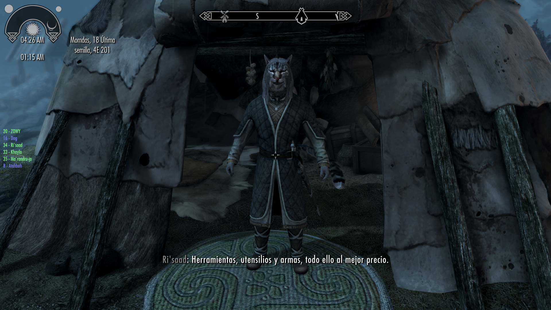 Skyrim T pose bug 