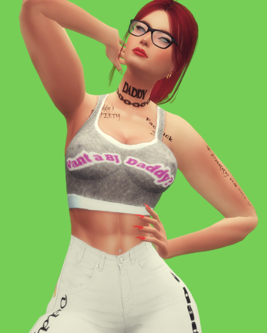 Want a Bj Daddy Top with hard Nipples - Downloads - The Sims 4 - LoversLab