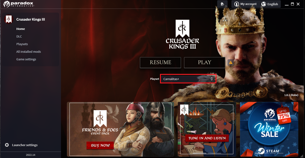 Crusader Kings III - How To Install Any Mod on Any Game Version 