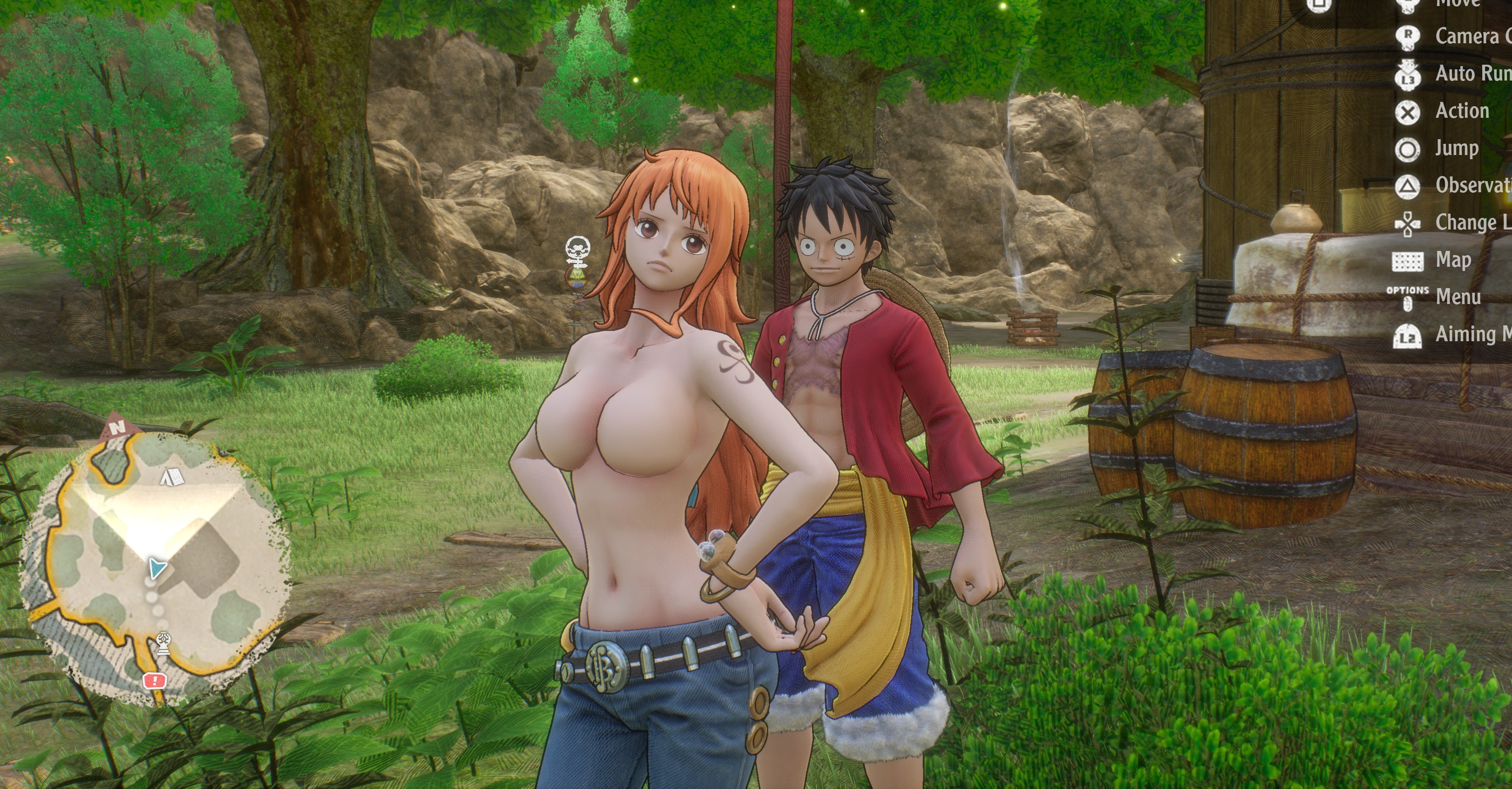 One piece odyssey nude patch