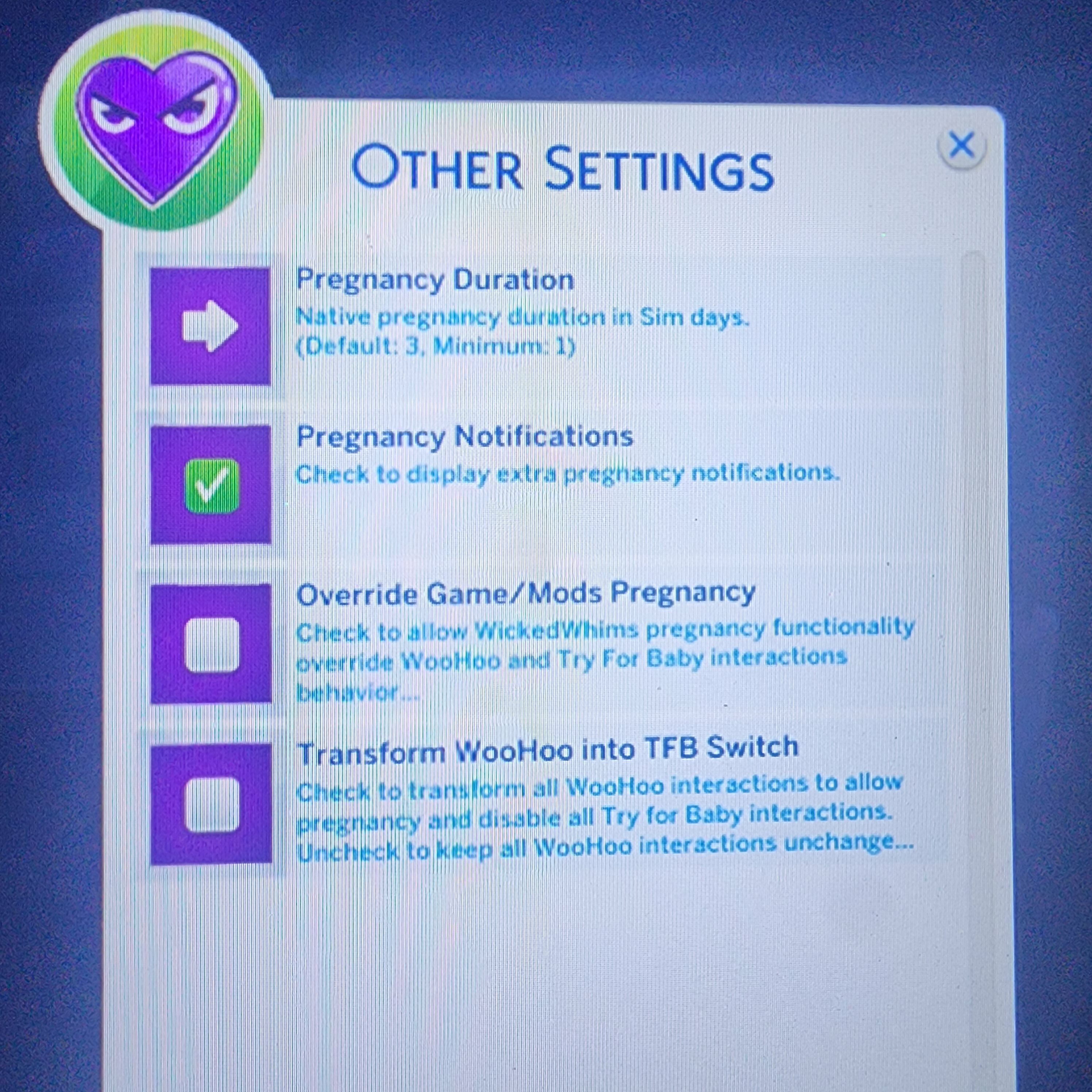 Please Help My Sims Cant Get Pregnant Using Wicked Whims C The 