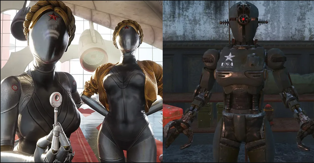 Fallout Atomic Heart Complete Edition Twin Assaultron Girl Aka Ada Redux Request And Find