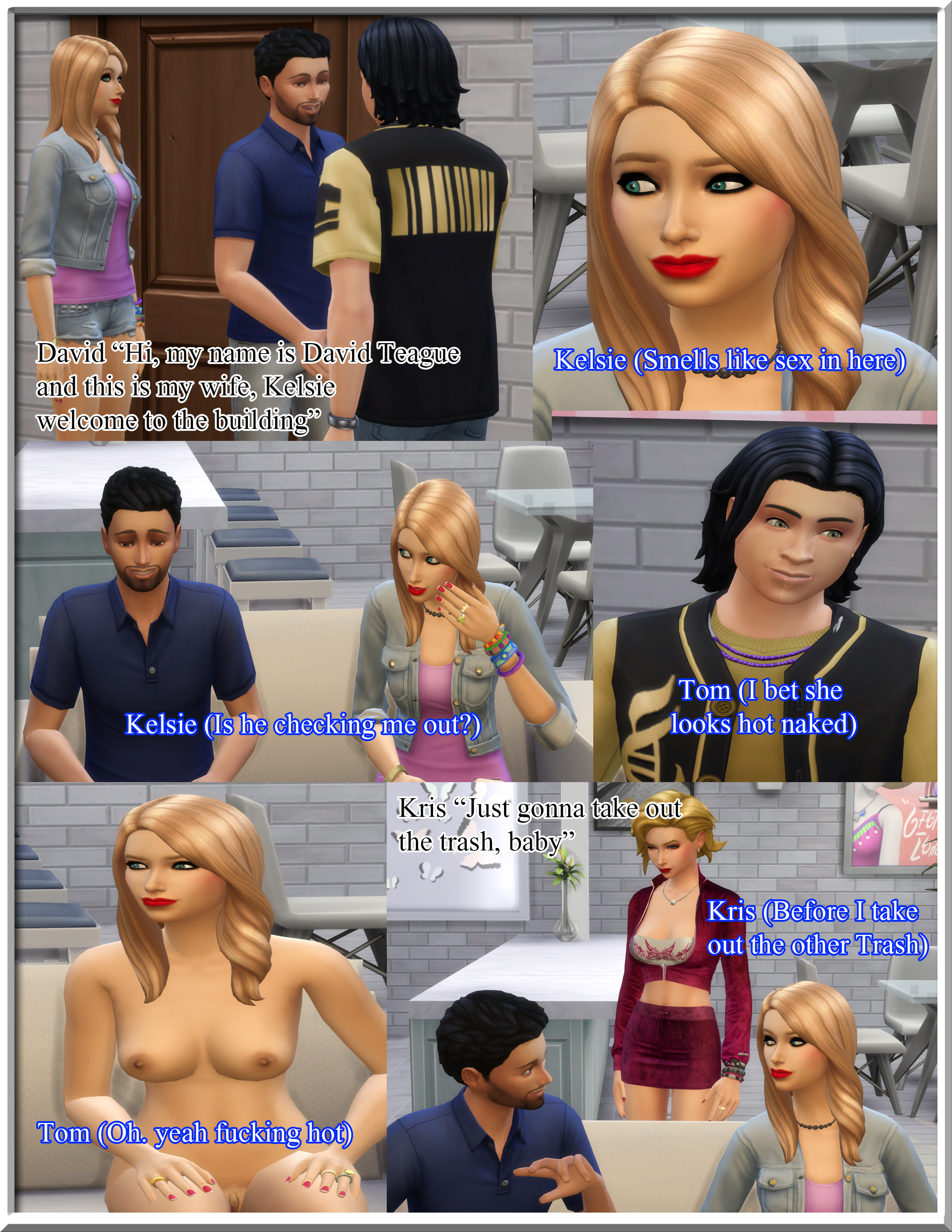 Chapter One Meet the neighbours - San Myshuno Blue