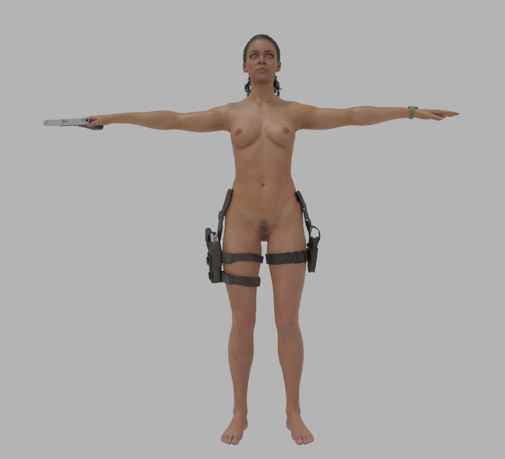 Uncharted nude