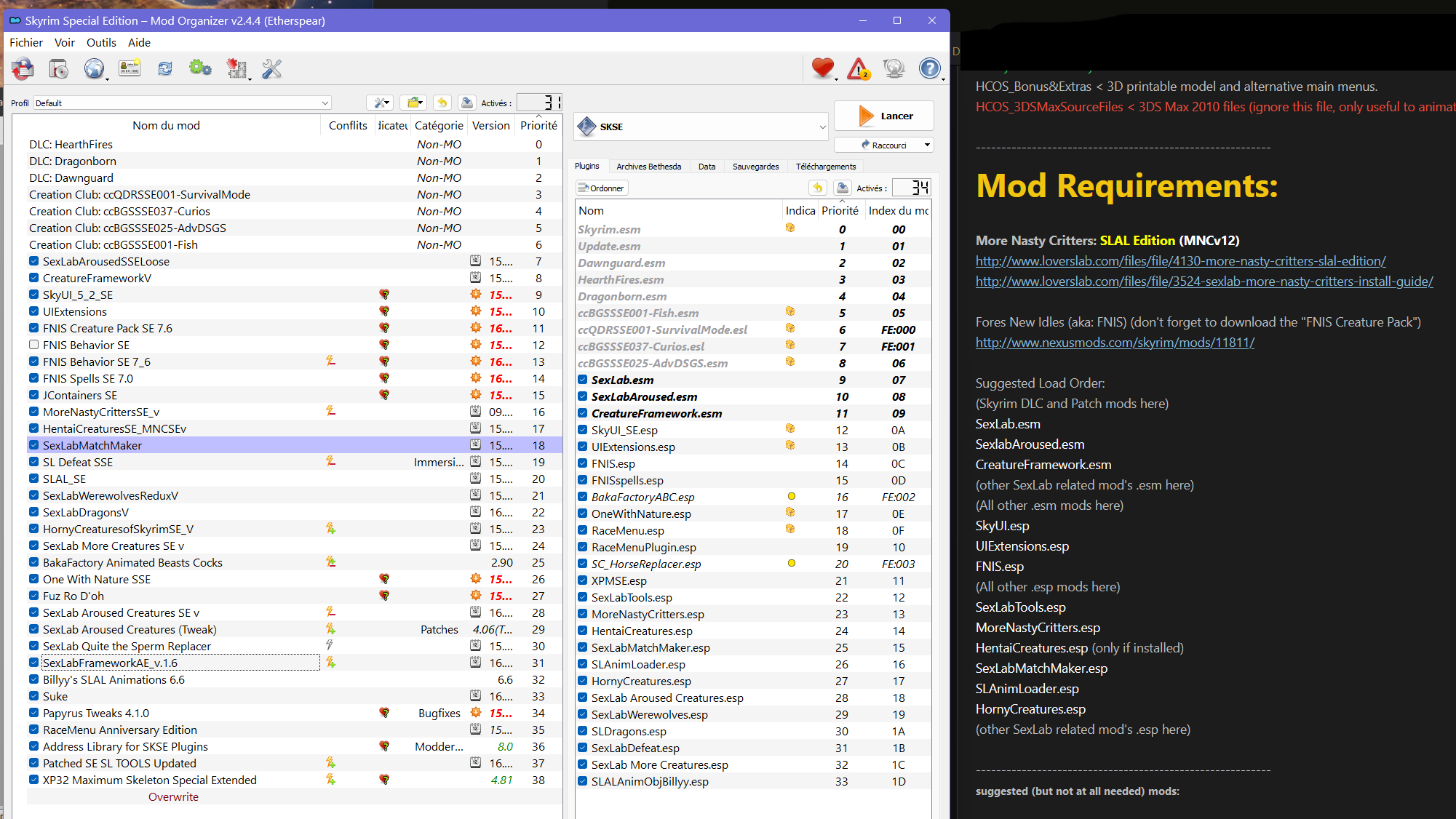 Some Help With Se Technical Support Sexlab Framework Loverslab