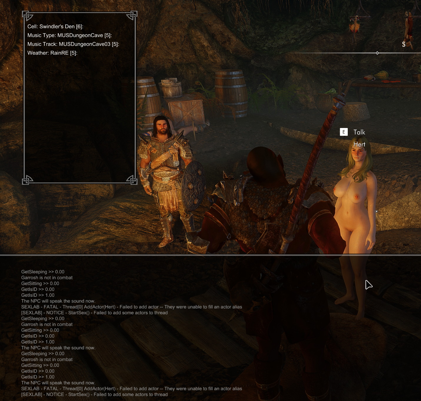 Skyrim se sex lab how to trigger scenes