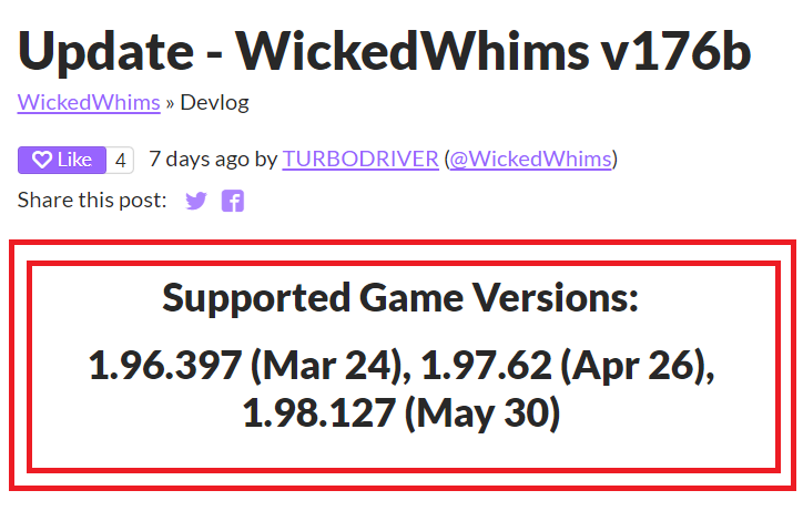 Wickedwhims Doesn't Work - Technical Support - WickedWhims - LoversLab