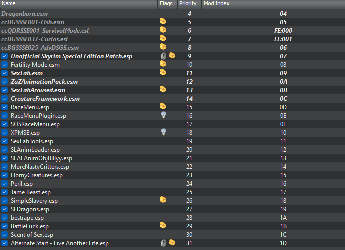 Am i running this correctly - Technical Support - SexLab Framework ...