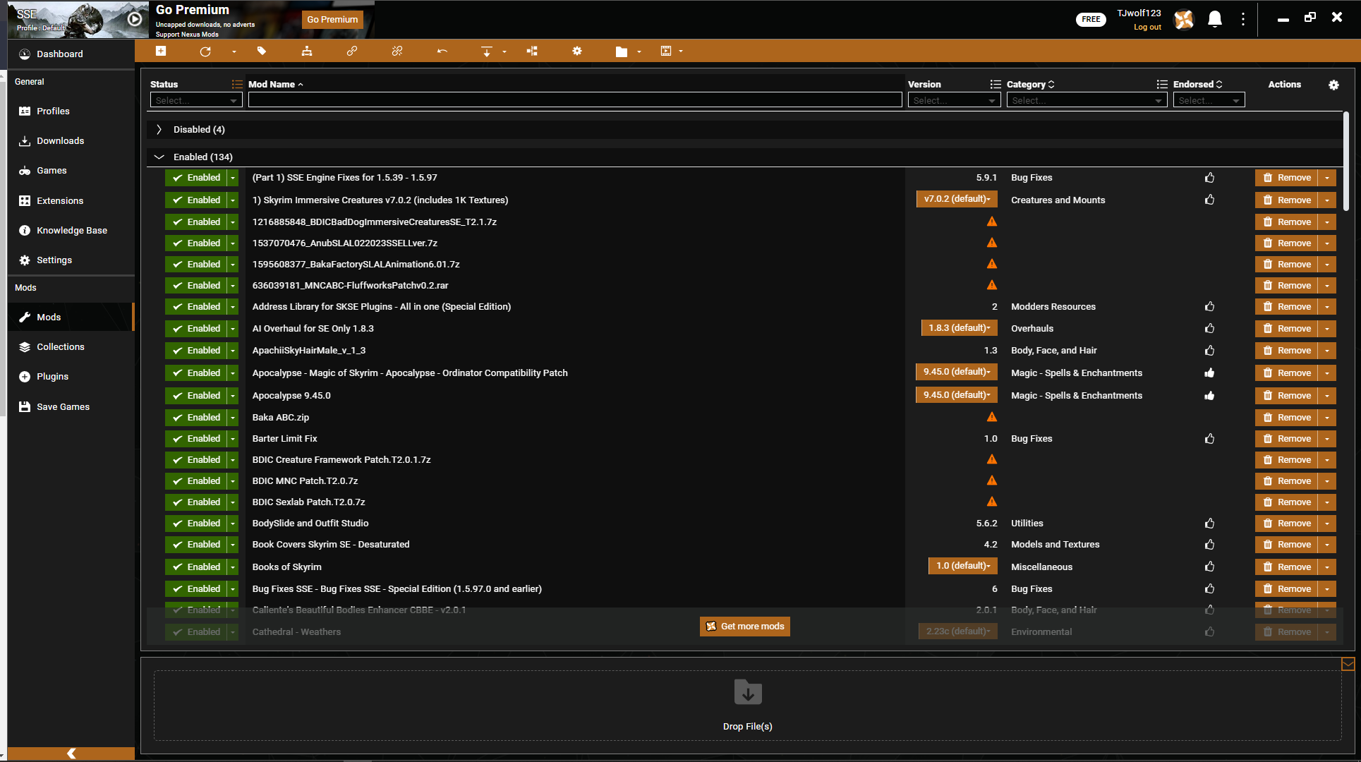 Multi-Part Situation (Side Sexlab mods, Mod Organizer 2/Vortex, and ...