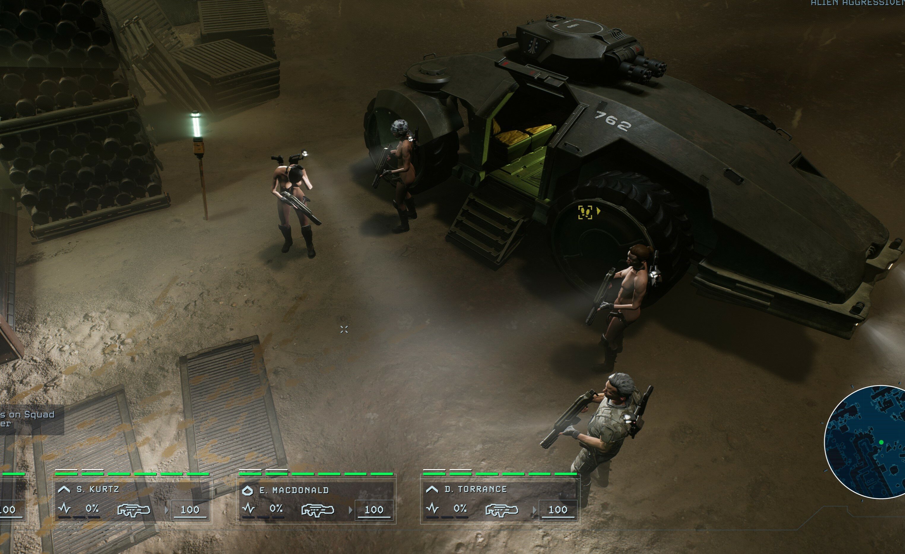 Aliens Dark Descent modding Adult Gaming LoversLab