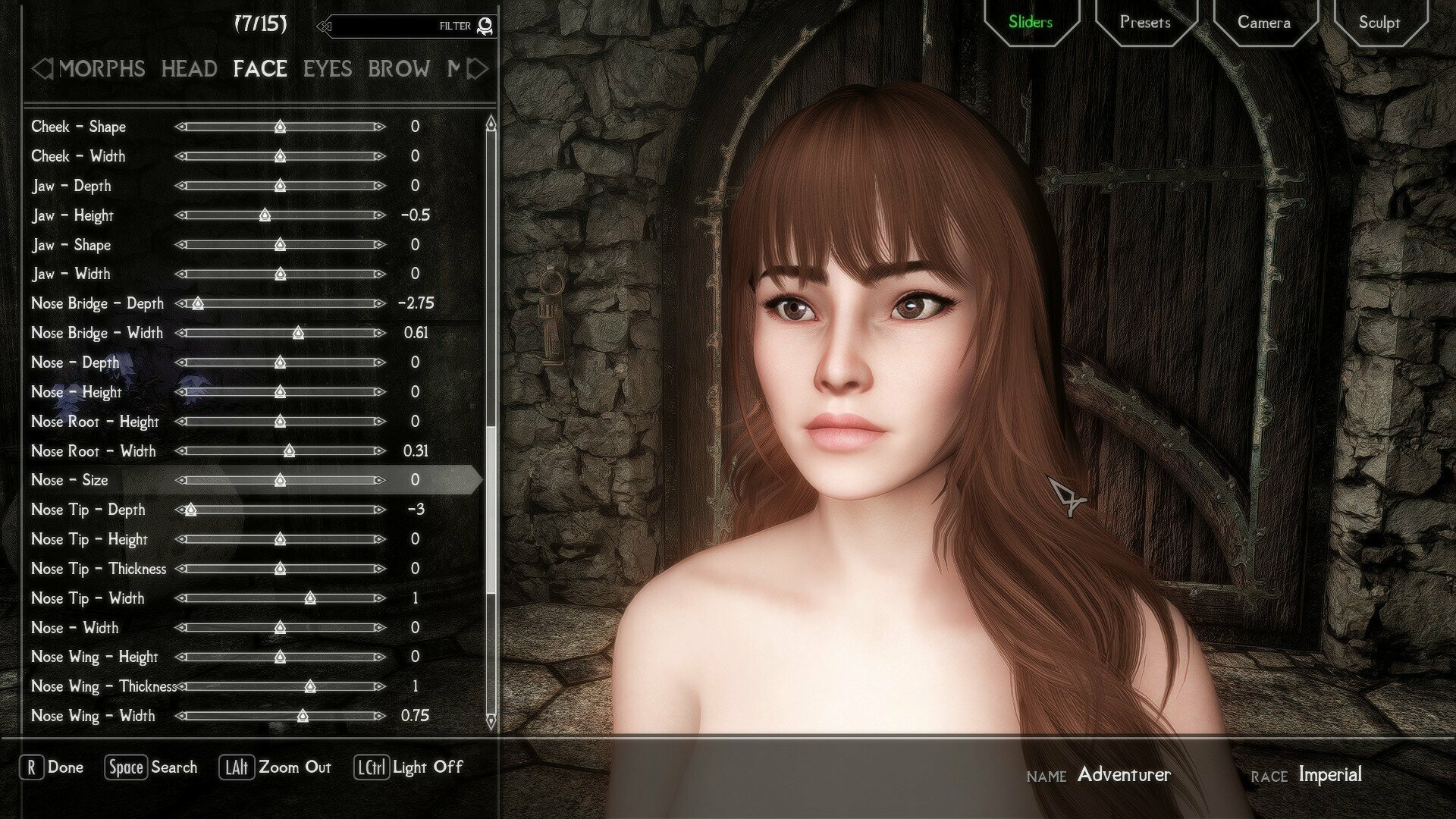 Which Mod Adds These Sliders To Racemenu Request And Find Skyrim Special Edition Loverslab