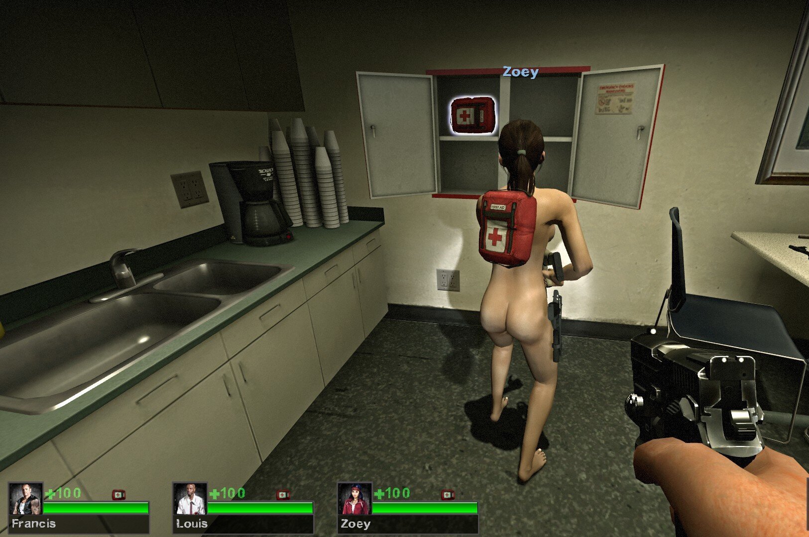 Full Nude Zoey (L4D2) - now free again - Adult Gaming - LoversLab