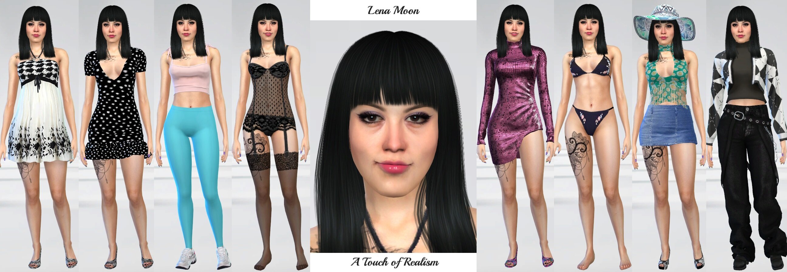 Trans Porn Star Lena Moon! - Downloads - CAS Sims - LoversLab