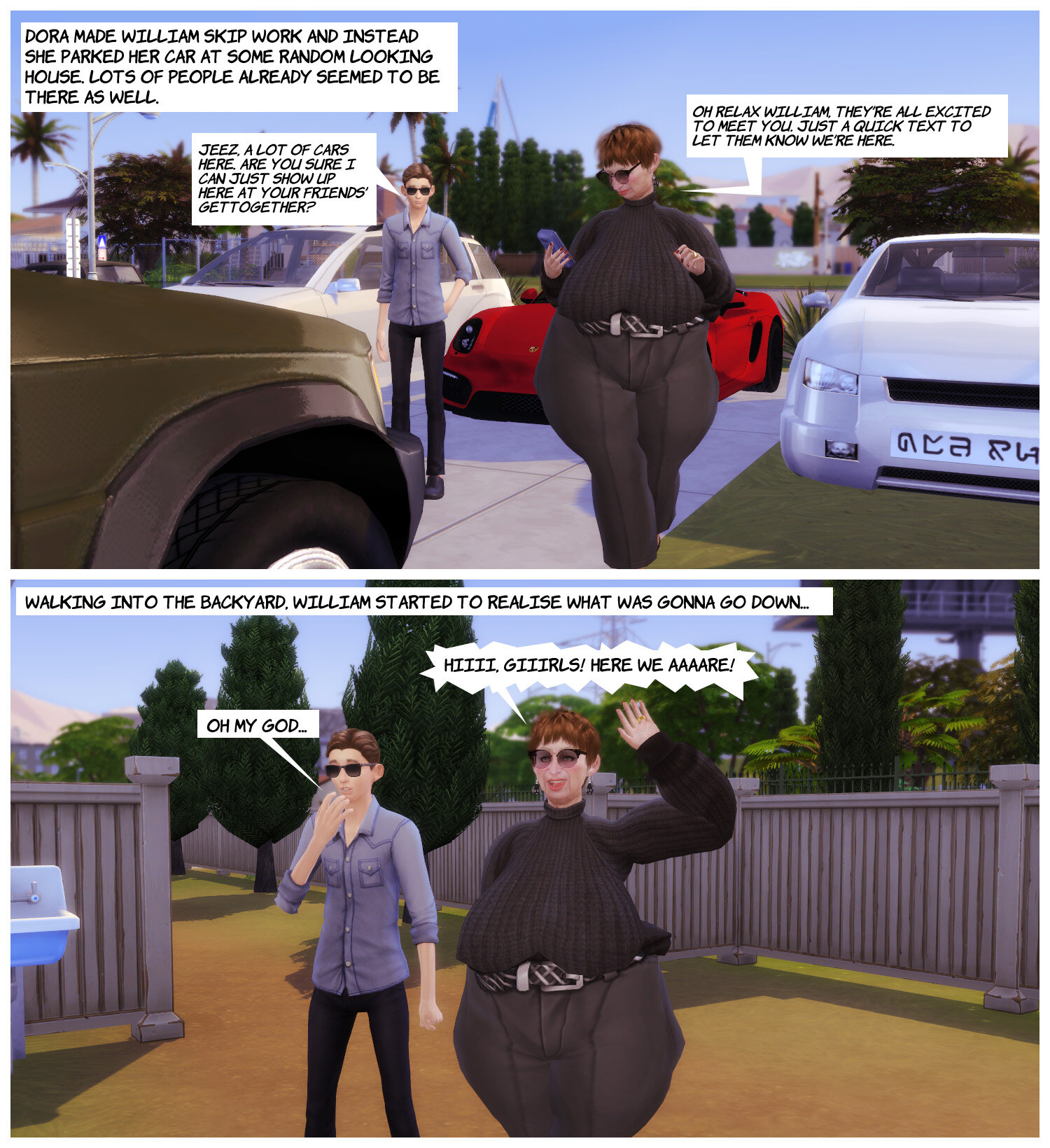 Bbw And Mature Sims Jimmy Reed And Friends Quest For Big Boobs And Butts Page 7 The Sims 4