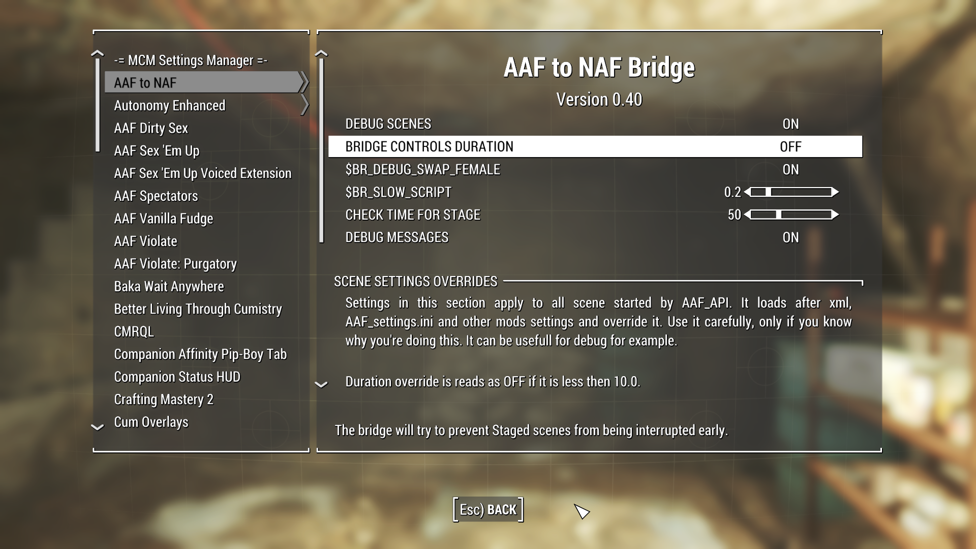 NAF Bridge - Fallout 4 Adult Mods - LoversLab
