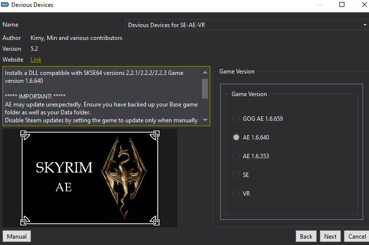 Issues with Devious Devices - Technical Support - Skyrim: Special ...