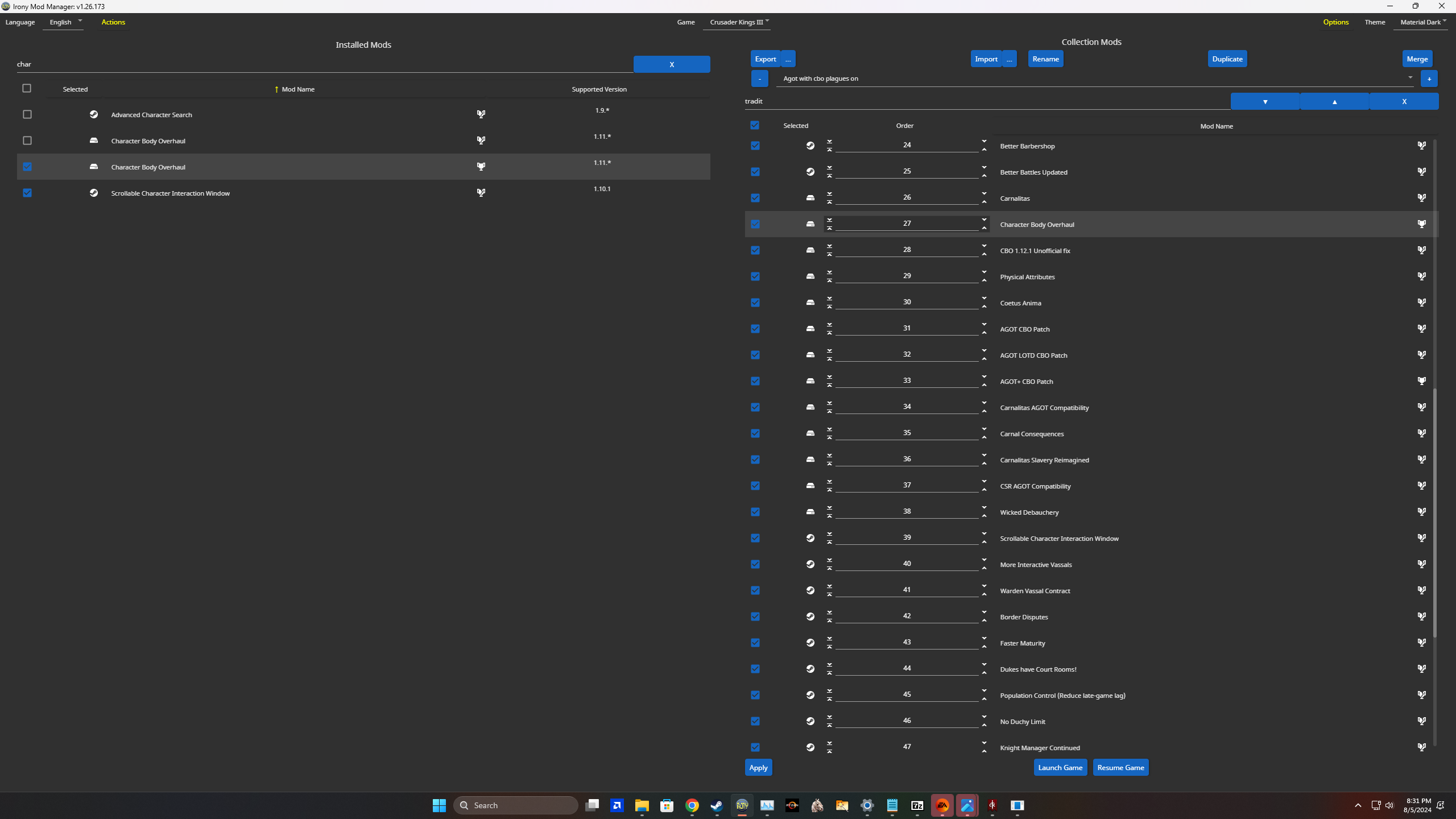 [mod] AGOT CBO Patch - Page 8 - Crusader Kings 3 - LoversLab