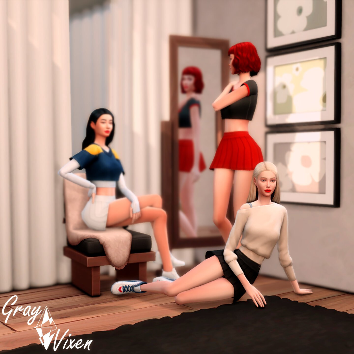 Pleated Mini Skirt Cc Undressables For Wickedwhims Downloads The Sims 4 Loverslab