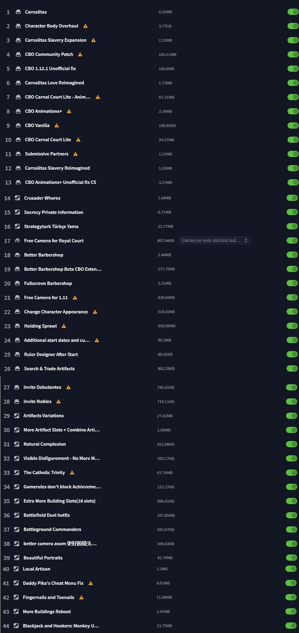 [mod] CBO Animations+ - Page 6 - Crusader Kings 3 - LoversLab