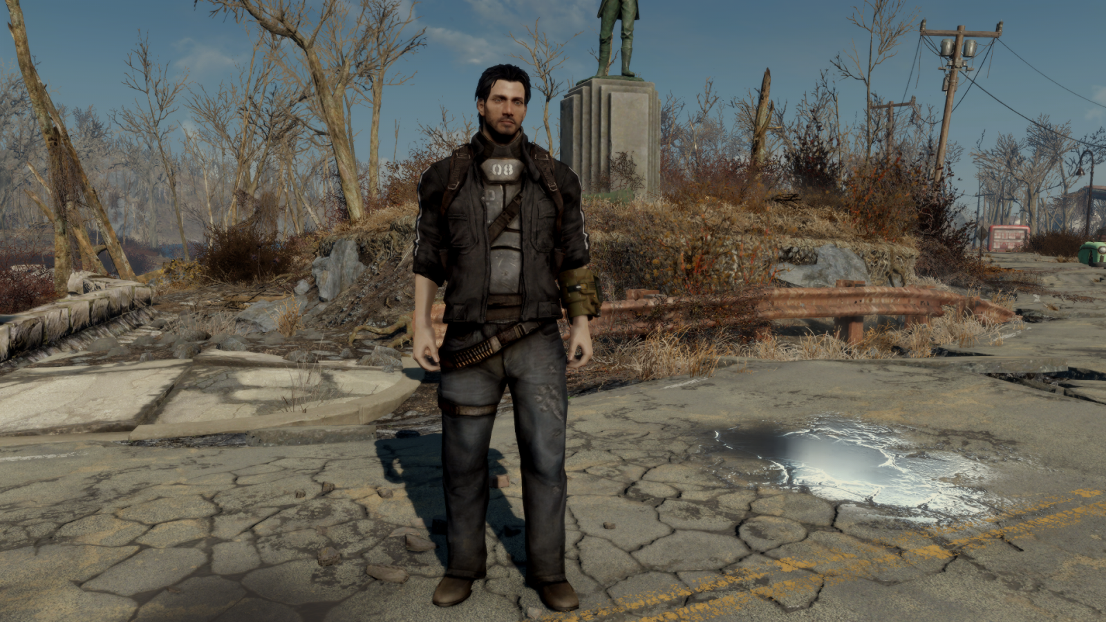 Fallout 4 outlawer outfit pack фото 10