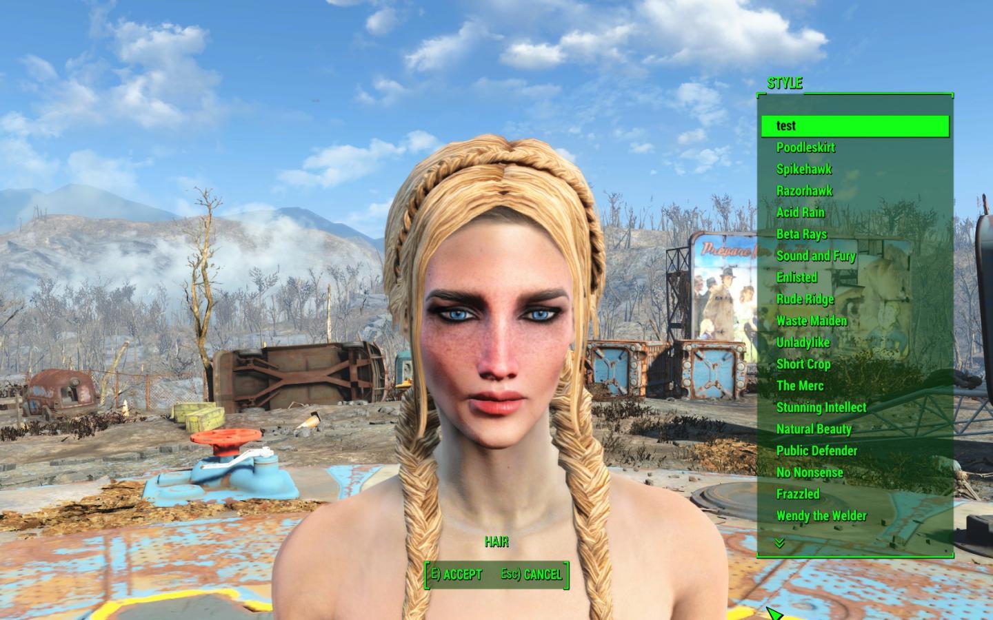 Fallout 4 Hair Physics Mod - promuse