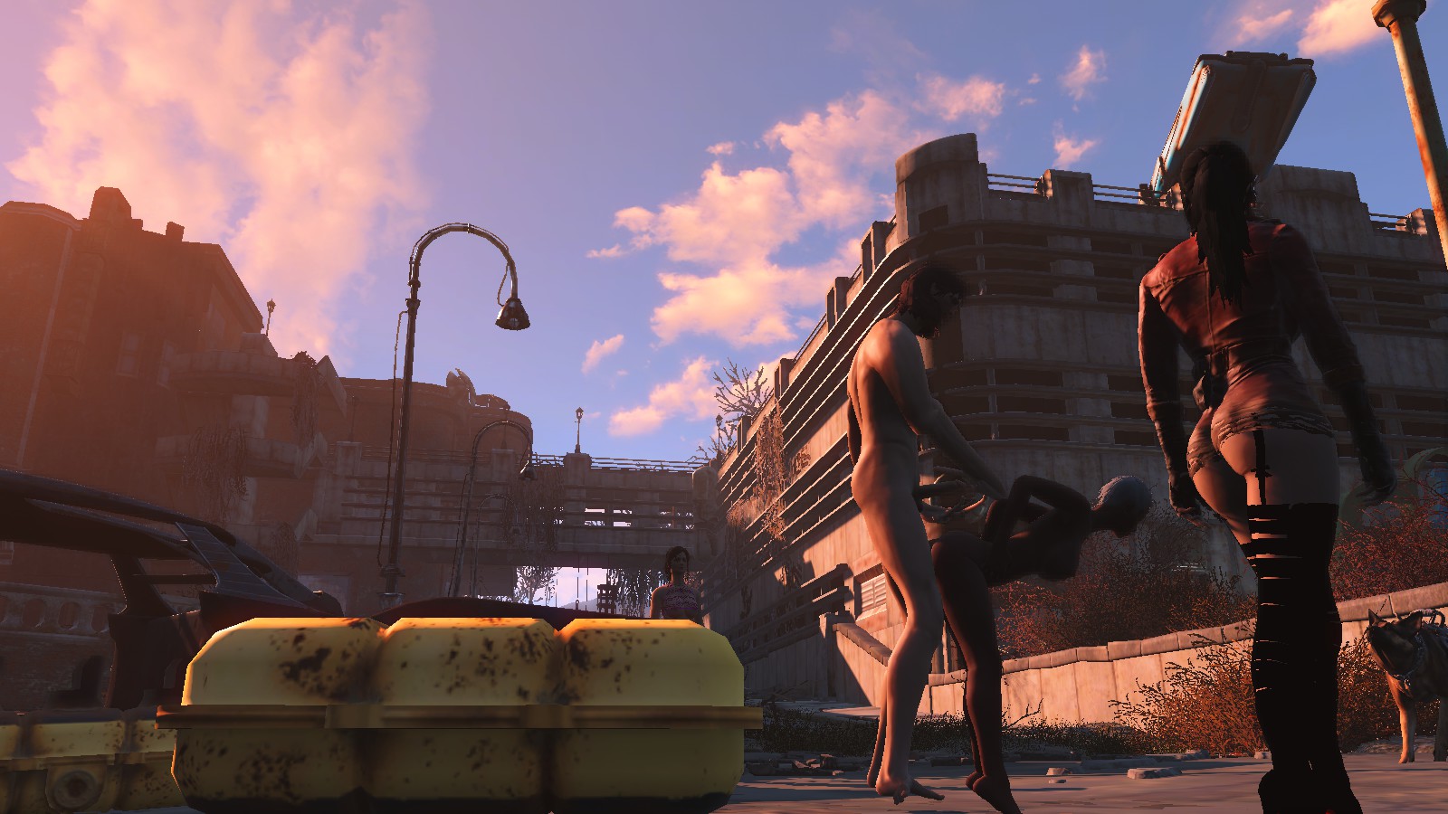 Fallout 4 jetpack animation фото 79