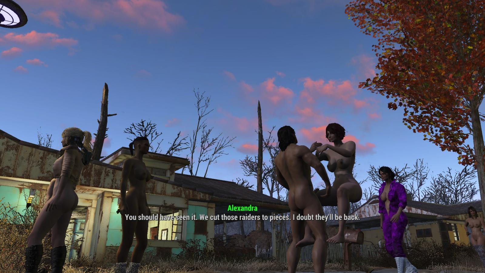 Fallout 4 four play animations фото 15